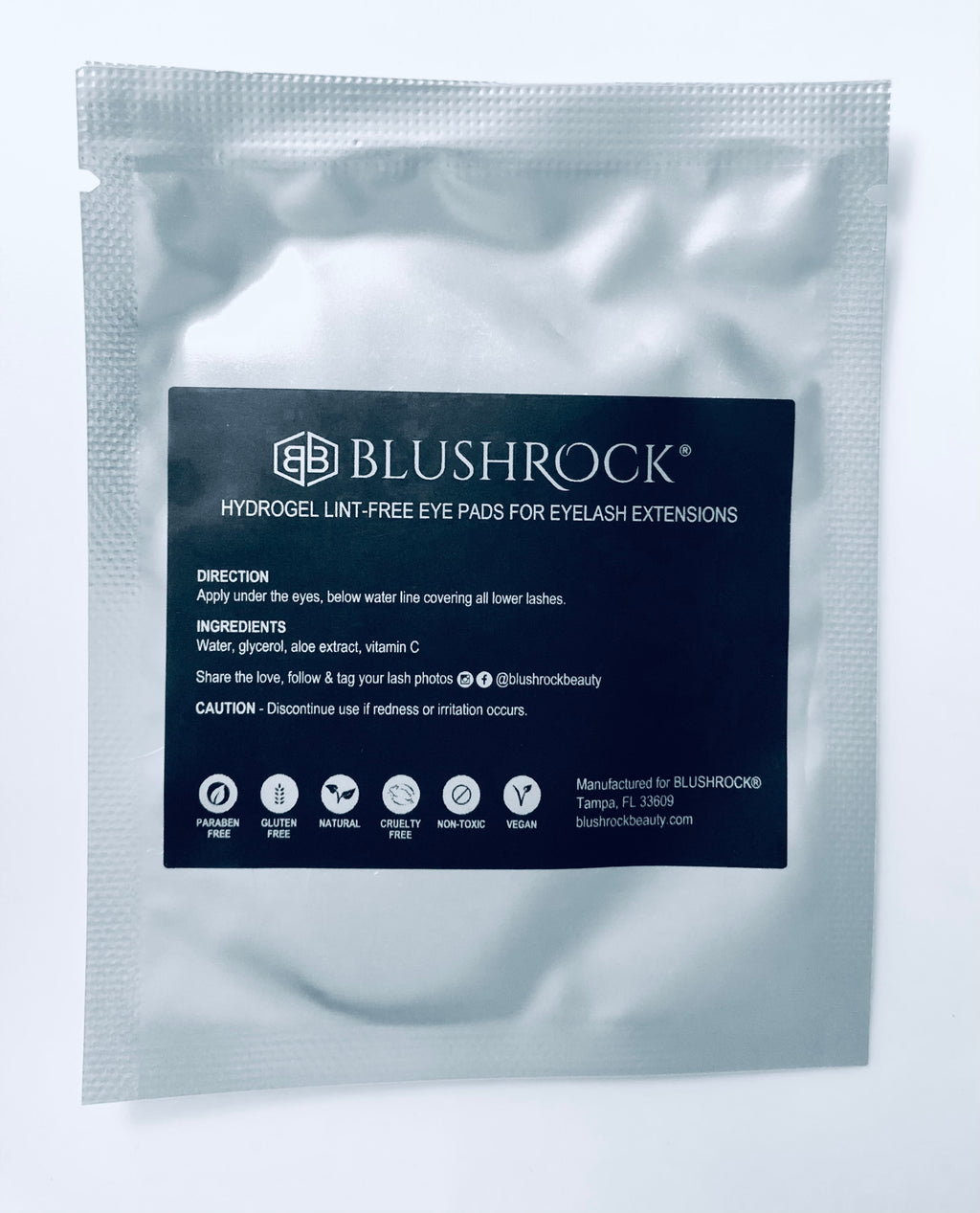 BlushRock Hydrogel Eye Pads 50 pack